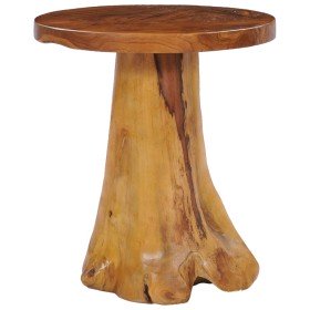 Mesa de centro de madera maciza de teca 40x40 cm en Mesas de centro | Comprar online en Foru.es