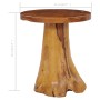 Mesa de centro de madera maciza de teca 40x40 cm en Mesas de centro | Comprar online en Foru.es