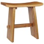 Taburete de madera maciza de teca en Taburetes y sillas plegables | Comprar online en Foru.es