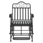 Banco balancín de acero negro 61 cm de vidaXL, Bancos de jardín - Ref: Foro24-318834, Precio: 139,30 €, Descuento: %