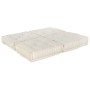 Sofá modular 2 pcs Crema 140 x 70 x 36 cm tela en Decoración | Comprar online en Foru.es