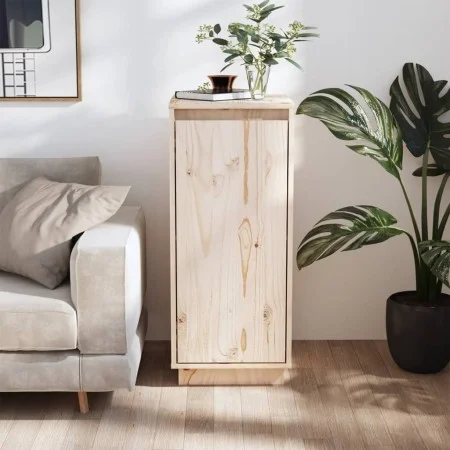 Aparador de madera maciza de pino 31,5x34x75 cm de vidaXL, Aparadores - Ref: Foro24-813350, Precio: 60,05 €, Descuento: %