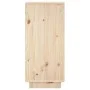 Aparador de madera maciza de pino 31,5x34x75 cm de vidaXL, Aparadores - Ref: Foro24-813350, Precio: 60,05 €, Descuento: %