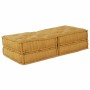 Sofá modular 2 pcs Amarillo 140 x 70 x 36 cm tela en Decoración | Comprar online en Foru.es