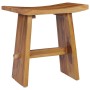 Taburete de madera maciza de teca en Taburetes y sillas plegables | Comprar online en Foru.es
