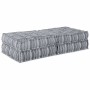 Sofá modular 2 pcs Impresión Gris 140 x 70 x 36 cm tela en Decoración | Comprar online en Foru.es