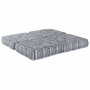 Sofá modular 2 pcs Impresión Gris 140 x 70 x 36 cm tela en Decoración | Comprar online en Foru.es