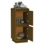 Aparador de madera maciza de pino marrón miel 31,5x34x75 cm de vidaXL, Aparadores - Ref: Foro24-813386, Precio: 40,35 €, Desc...