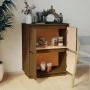 Aparador de madera maciza de pino marrón miel 60x34x75 cm de vidaXL, Aparadores - Ref: Foro24-813378, Precio: 64,77 €, Descue...