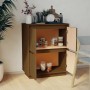 Aparador de madera maciza de pino marrón miel 60x34x75 cm de vidaXL, Aparadores - Ref: Foro24-813378, Precio: 65,51 €, Descue...