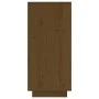 Aparador de madera maciza de pino marrón miel 60x34x75 cm de vidaXL, Aparadores - Ref: Foro24-813378, Precio: 64,77 €, Descue...