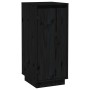 Aparador 2 uds madera maciza de pino negro 31,5x34x75 cm de vidaXL, Aparadores - Ref: Foro24-813359, Precio: 81,12 €, Descuen...