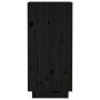 Aparador 2 uds madera maciza de pino negro 31,5x34x75 cm de vidaXL, Aparadores - Ref: Foro24-813359, Precio: 81,12 €, Descuen...