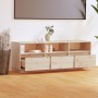 Mueble de TV de madera maciza de pino 140x37x50 cm de vidaXL, Muebles TV - Ref: Foro24-813430, Precio: 137,69 €, Descuento: %
