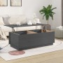 Mesa de centro de madera maciza de pino gris 100x50x35 cm de vidaXL, Mesas de centro - Ref: Foro24-813422, Precio: 117,56 €, ...