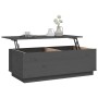 Mesa de centro de madera maciza de pino gris 100x50x35 cm de vidaXL, Mesas de centro - Ref: Foro24-813422, Precio: 117,56 €, ...