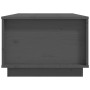 Mesa de centro de madera maciza de pino gris 100x50x35 cm de vidaXL, Mesas de centro - Ref: Foro24-813422, Precio: 117,56 €, ...