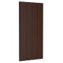 Panel de tejado acero galvanizado marrón 12 unidades 100x45 cm de vidaXL, Techo - Ref: Foro24-317217, Precio: 69,28 €, Descue...