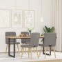 Sillas de comedor 4 unidades tela taupe en Sillas de comedor | Comprar online en Foru.es