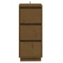Aparador 2 uds madera maciza de pino marrón miel 32x34x75 cm de vidaXL, Aparadores - Ref: Foro24-813372, Precio: 90,45 €, Des...