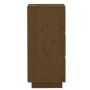 Aparador 2 uds madera maciza de pino marrón miel 32x34x75 cm de vidaXL, Aparadores - Ref: Foro24-813372, Precio: 90,45 €, Des...