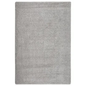 Alfombra peluda antideslizante gris claro 140x200 cm de vidaXL, Alfombras - Ref: Foro24-340384, Precio: 67,35 €, Descuento: %