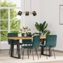 Sillas de comedor 4 unidades terciopelo verde oscuro en Sillas de comedor | Comprar online en Foru.es