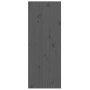 Armarios de pared 2 uds madera maciza de pino gris 30x30x80 cm de vidaXL, Estantes y estanterías - Ref: Foro24-813500, Precio...
