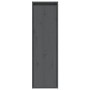 Armarios de pared 2 uds madera maciza pino gris 30x30x100 cm de vidaXL, Estantes y estanterías - Ref: Foro24-813510, Precio: ...