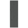 Armarios de pared 2 uds madera maciza pino gris 30x30x100 cm de vidaXL, Estantes y estanterías - Ref: Foro24-813510, Precio: ...