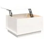 Mesa de centro de madera maciza de pino blanco 60x50x35 cm de vidaXL, Mesas de centro - Ref: Foro24-813416, Precio: 85,01 €, ...
