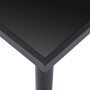 Mesa de comedor de vidrio templado negro 140x70x75 cm en Mesas de comedor | Comprar online en Foru.es