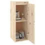Armario de pared 2 uds madera maciza de pino 30x30x80 cm de vidaXL, Estantes y estanterías - Ref: Foro24-813496, Precio: 93,3...