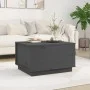 Mesa de centro madera maciza de pino gris 60x50x35 cm de vidaXL, Mesas de centro - Ref: Foro24-813417, Precio: 80,57 €, Descu...