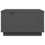 Mesa de centro madera maciza de pino gris 60x50x35 cm de vidaXL, Mesas de centro - Ref: Foro24-813417, Precio: 80,57 €, Descu...