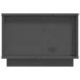 Mesa de centro madera maciza de pino gris 60x50x35 cm de vidaXL, Mesas de centro - Ref: Foro24-813417, Precio: 80,57 €, Descu...