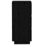 Aparador 2 uds madera maciza de pino negro 32x34x75 cm de vidaXL, Aparadores - Ref: Foro24-813374, Precio: 94,33 €, Descuento: %