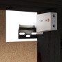 Armario de pared de madera maciza de pino negro 80x30x35 cm de vidaXL, Estantes y estanterías - Ref: Foro24-813463, Precio: 6...