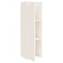 Armario de pared de madera maciza de pino blanco 30x30x100 cm de vidaXL, Estantes y estanterías - Ref: Foro24-813507, Precio:...