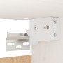 Armario de pared de madera maciza de pino blanco 30x30x100 cm de vidaXL, Estantes y estanterías - Ref: Foro24-813507, Precio:...