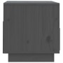 Mueble de TV de madera maciza de pino gris 60x35x37 cm de vidaXL, Muebles TV - Ref: Foro24-813427, Precio: 51,75 €, Descuento: %