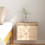 Armario de pared de madera maciza de pino 45x30x35 cm de vidaXL, Estantes y estanterías - Ref: Foro24-813435, Precio: 49,44 €...