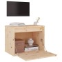 Armario de pared de madera maciza de pino 45x30x35 cm de vidaXL, Estantes y estanterías - Ref: Foro24-813435, Precio: 49,44 €...