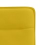 Sillas de comedor 4 unidades terciopelo amarillo en Sillas de comedor | Comprar online en Foru.es