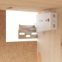 Armario de pared de madera maciza de pino 45x30x35 cm de vidaXL, Estantes y estanterías - Ref: Foro24-813435, Precio: 49,44 €...