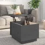 Mesa de centro de madera maciza de pino gris 40x50x35 cm de vidaXL, Mesas de centro - Ref: Foro24-813412, Precio: 69,59 €, De...