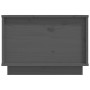 Mesa de centro de madera maciza de pino gris 40x50x35 cm de vidaXL, Mesas de centro - Ref: Foro24-813412, Precio: 70,51 €, De...