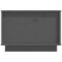 Mesa de centro de madera maciza de pino gris 40x50x35 cm de vidaXL, Mesas de centro - Ref: Foro24-813412, Precio: 69,59 €, De...