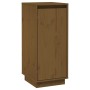 Aparador 2 uds madera maciza de pino marrón miel 31,5x34x75 cm de vidaXL, Aparadores - Ref: Foro24-813357, Precio: 61,52 €, D...