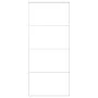 ESG glass and aluminum sliding door white 90x205 cm by vidaXL, Doors for the home - Ref: Foro24-151660, Price: 163,37 €, Disc...
